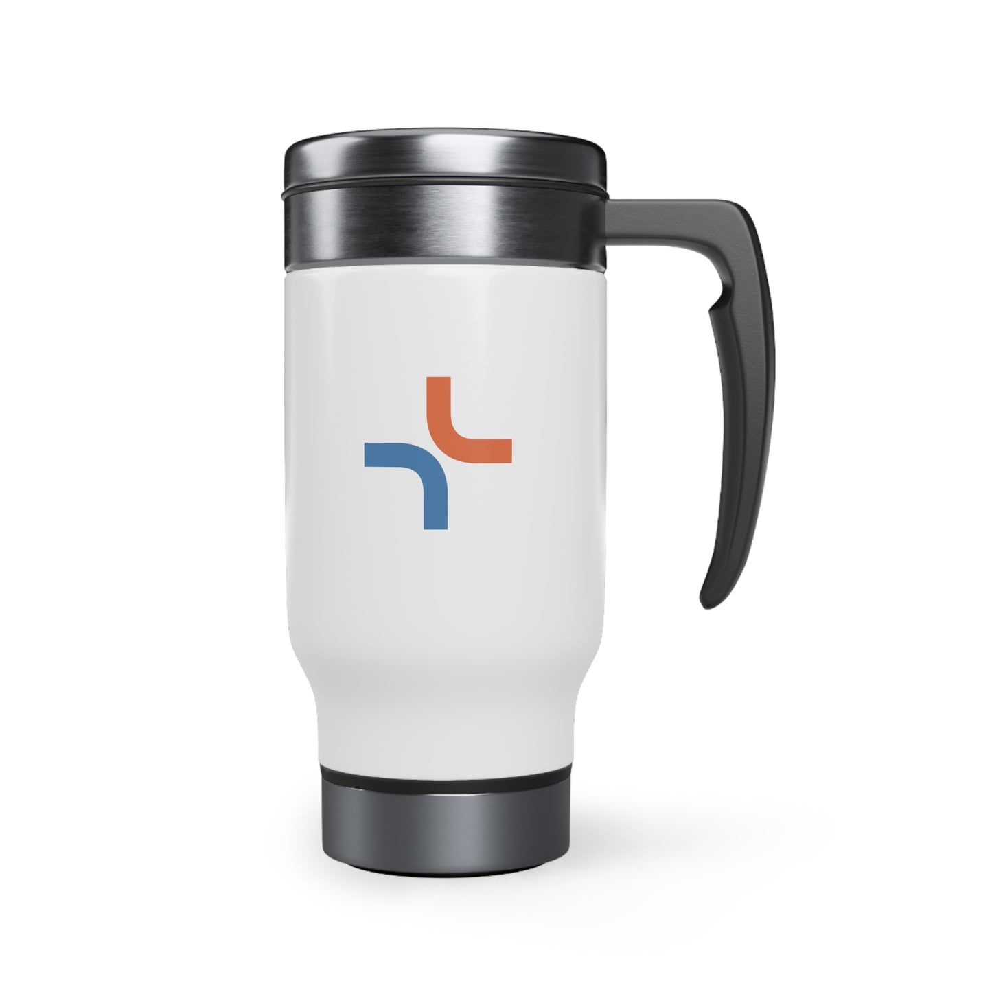 Stainless Steel Travel Mug with Handle, 14oz