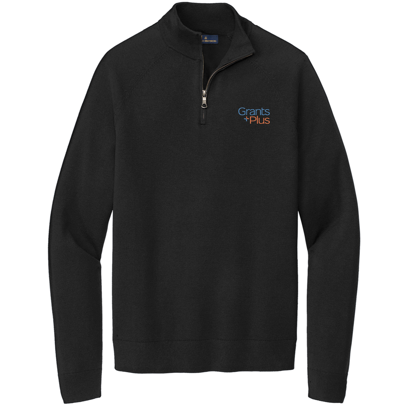 Brooks Brothers® Cotton Stretch 1/4-Zip Sweater