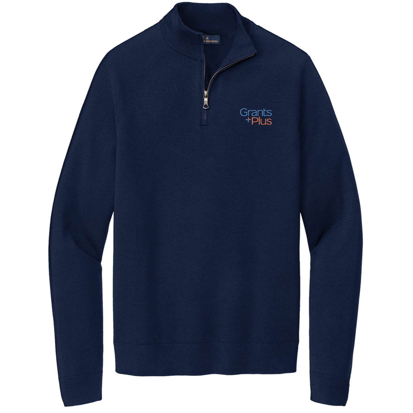 Brooks Brothers® Cotton Stretch 1/4-Zip Sweater
